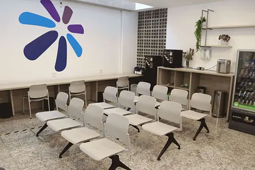 Interior da Clínica Sphera Fisioterapia